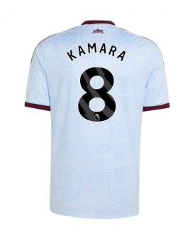 Aston Villa Boubacar Kamara #8 Maglia Gara Terza Repliche 2026-27 Maniche Corte